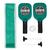  Kikkerland Desktop Pickleball - Contents